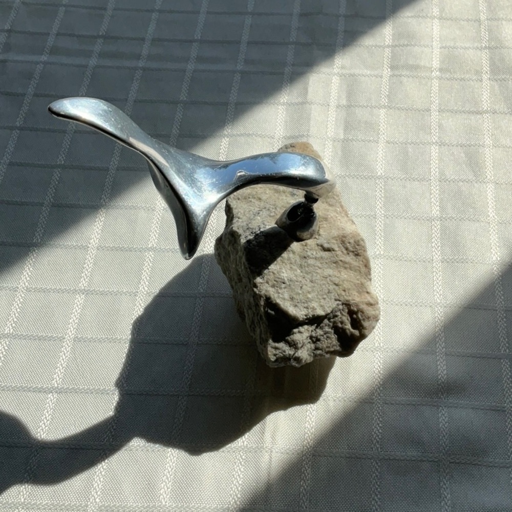 Aluminum Seagull Decor Accent